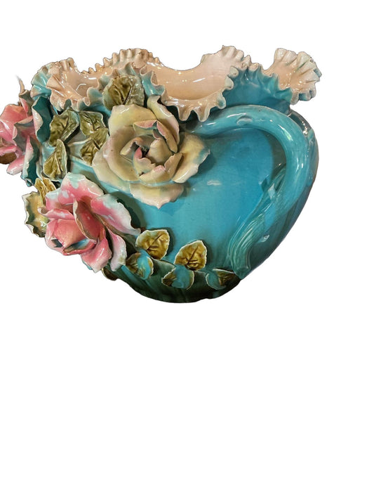 Large Majolica Jardiniere Circa 1900