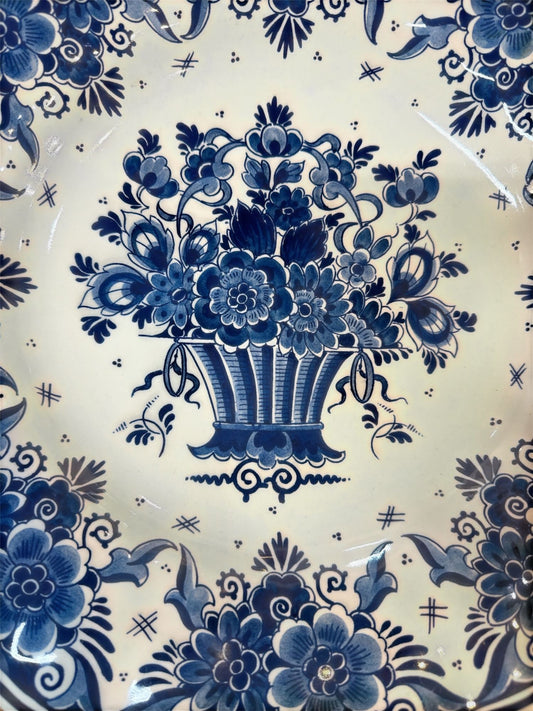 Royal Delft Hand painted Platter