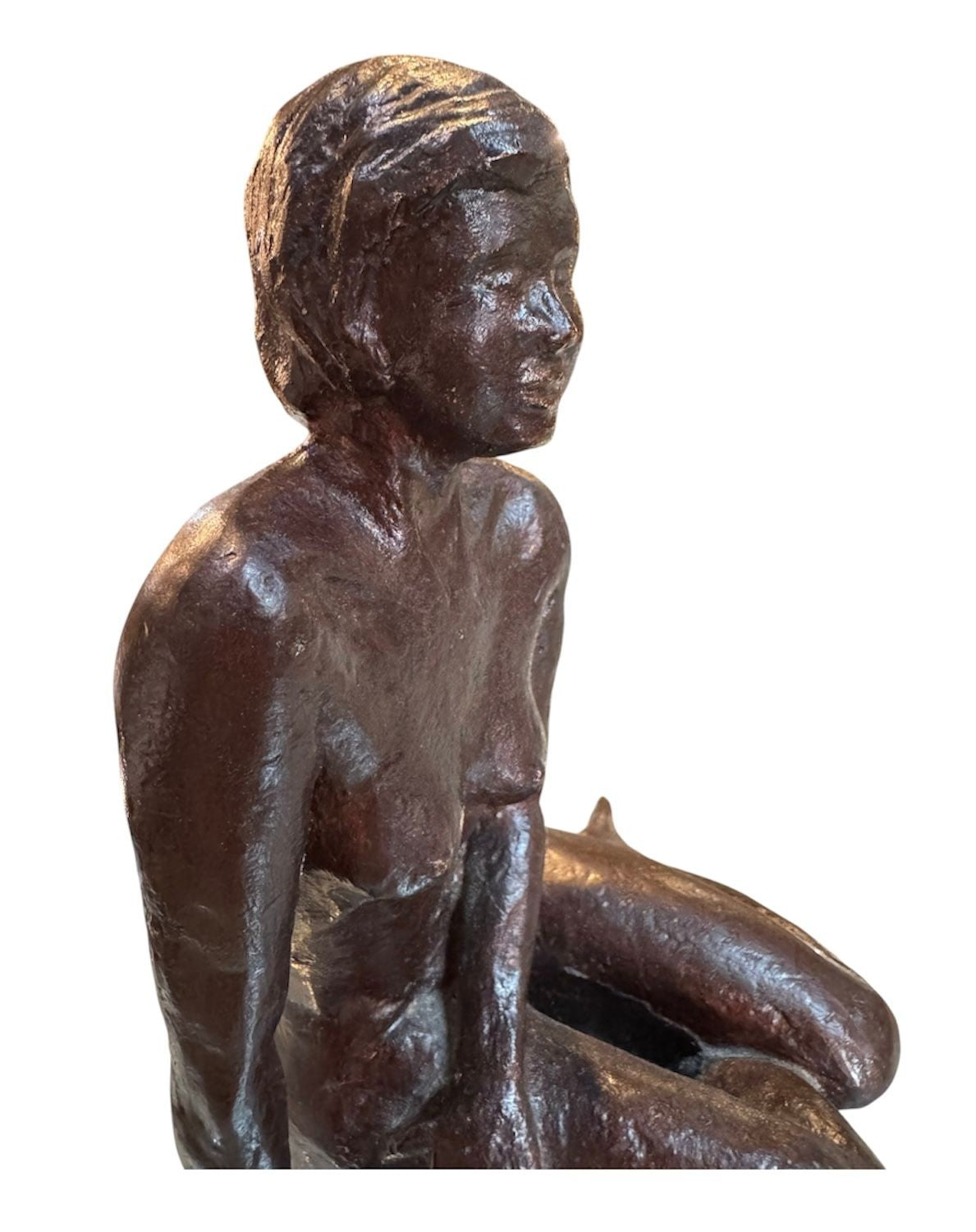 French Hand Cast Bronze Nude