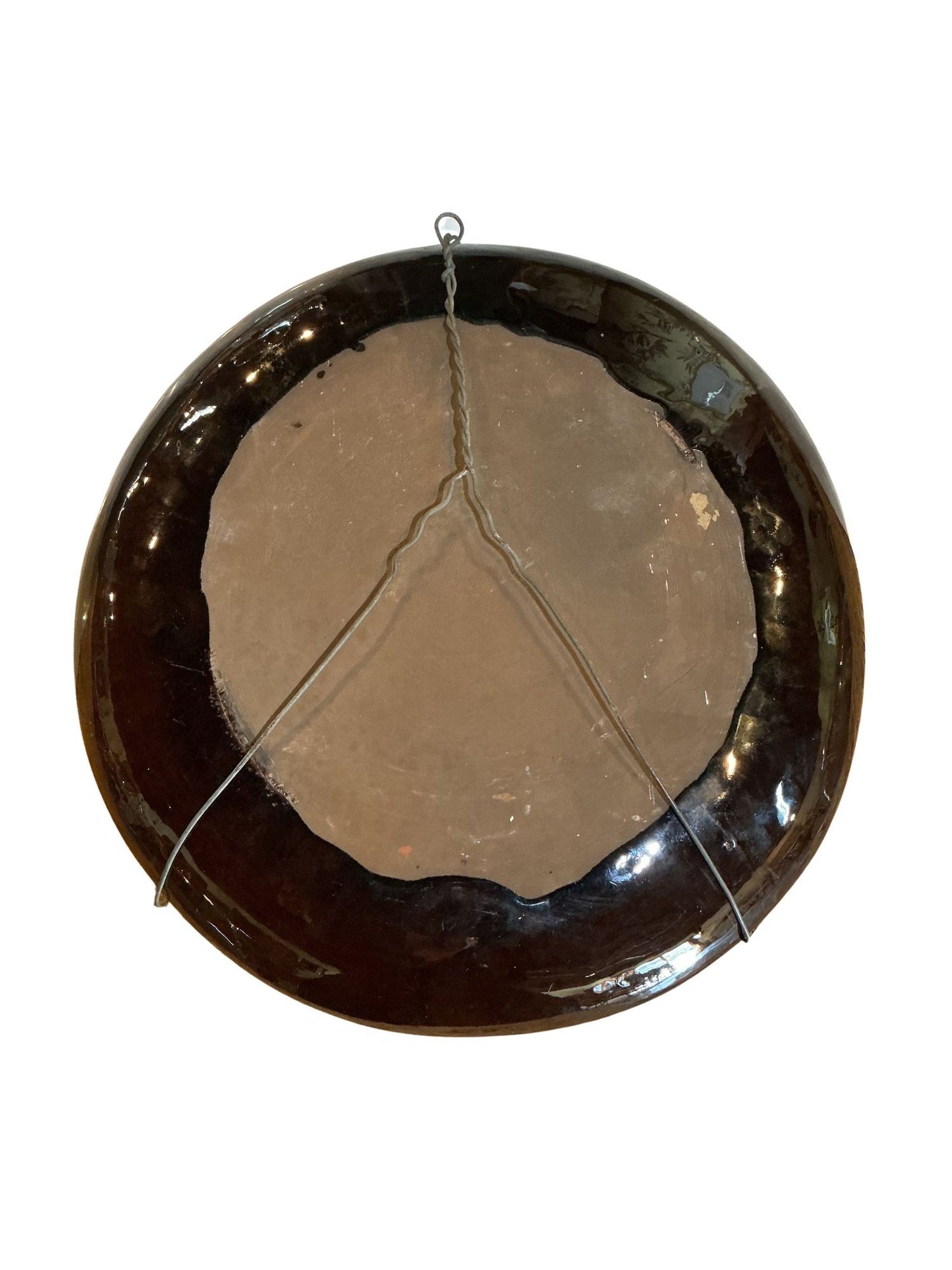 Antique Danish Barbotine Plate