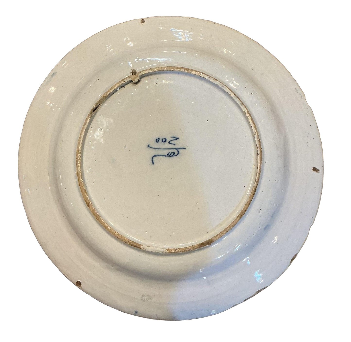 Delft “Peacock” Plate, Circa 1750’s