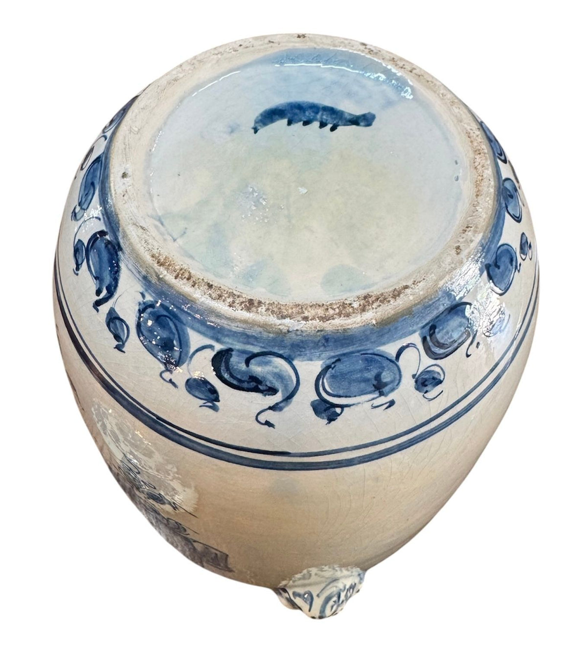 Antique Spanish Tabac Jar