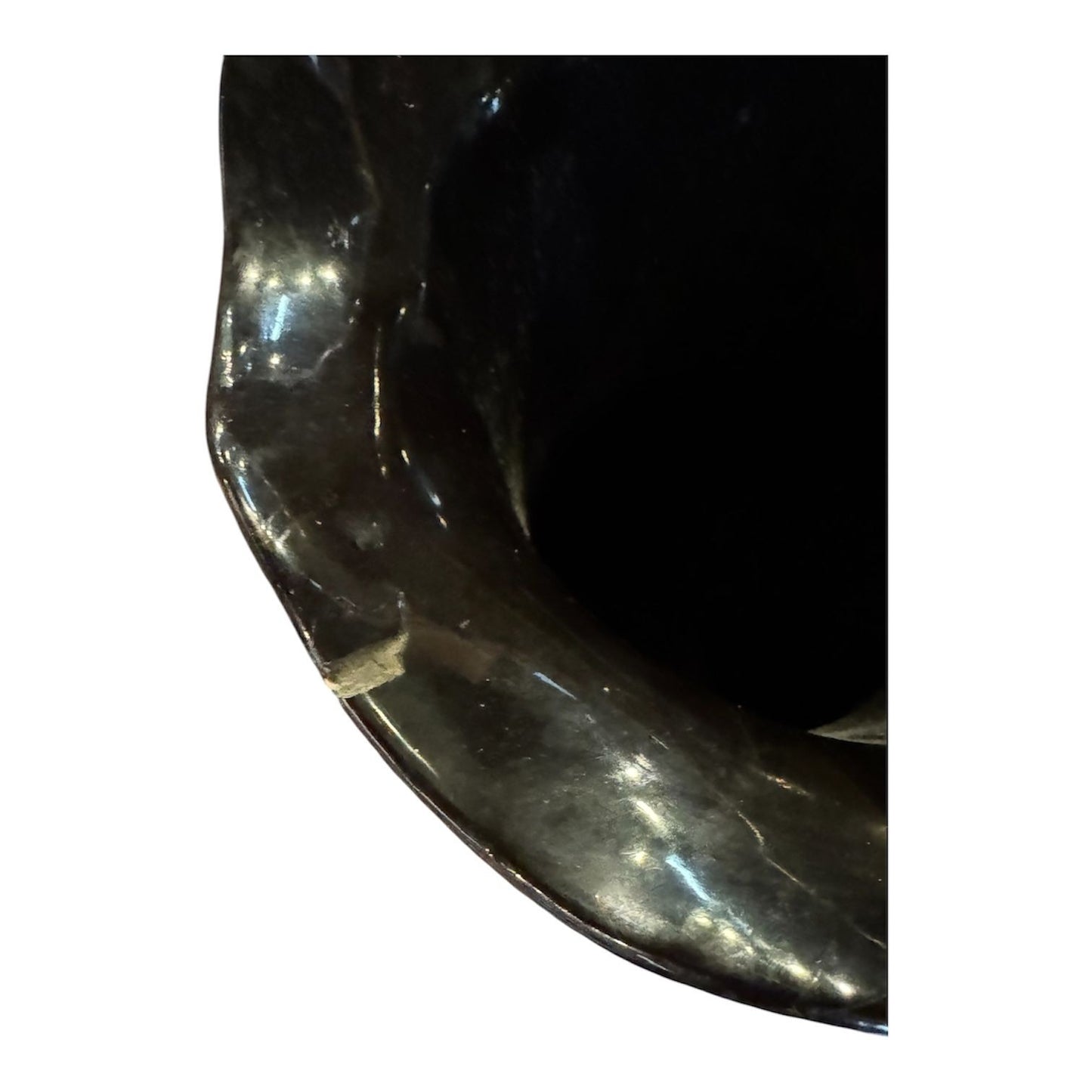 20th Century Asian Laquer and Mother of Pearl Inlay Vase