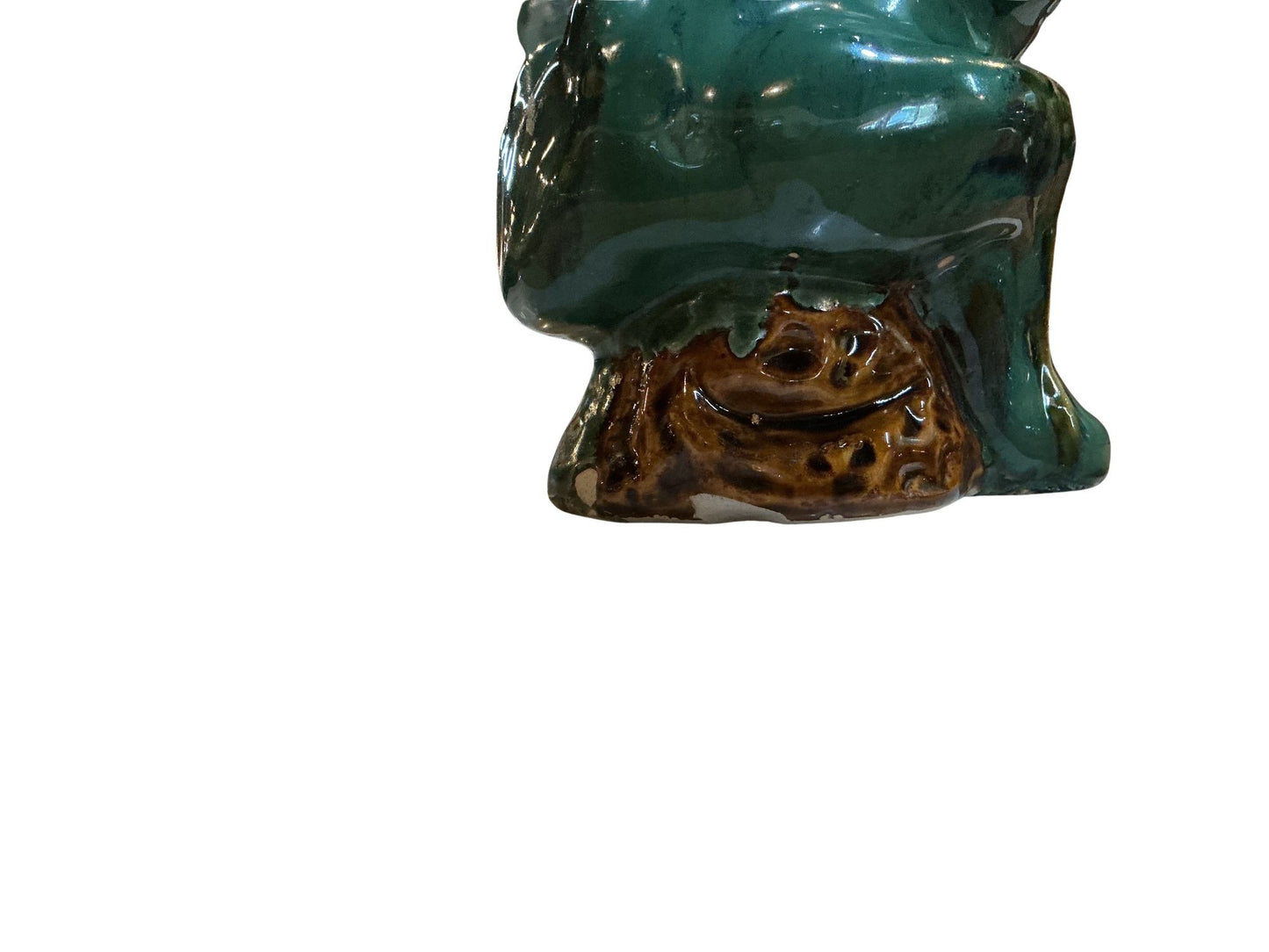 1930’s Majolica Terra Cotta Frog
