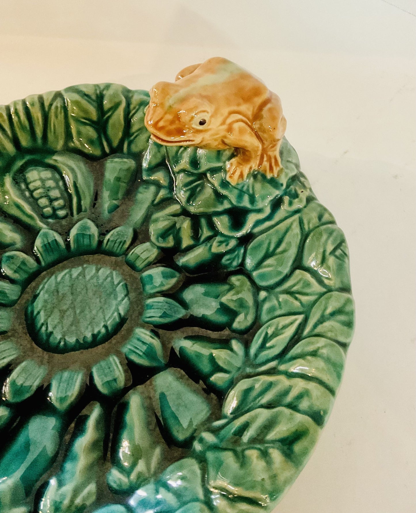 Majolica Dessert Plate