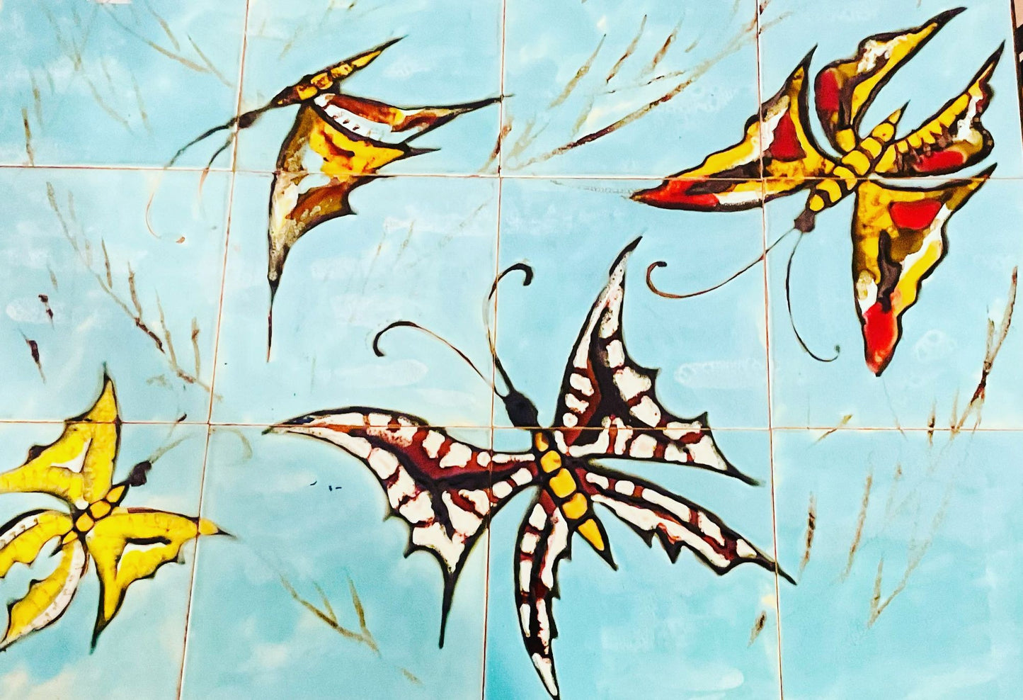 Vallauris tile table