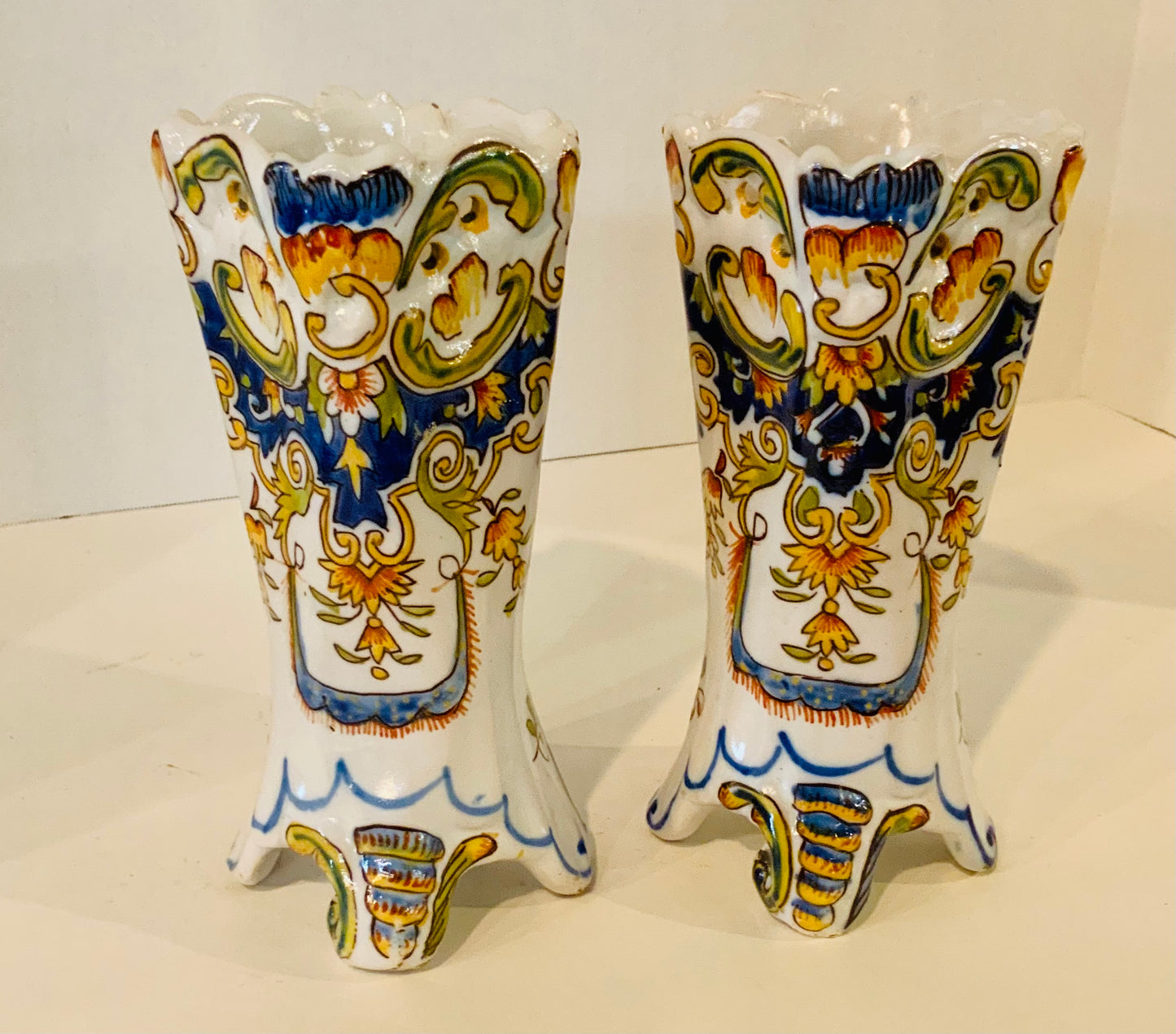 Antique Rouen Vases