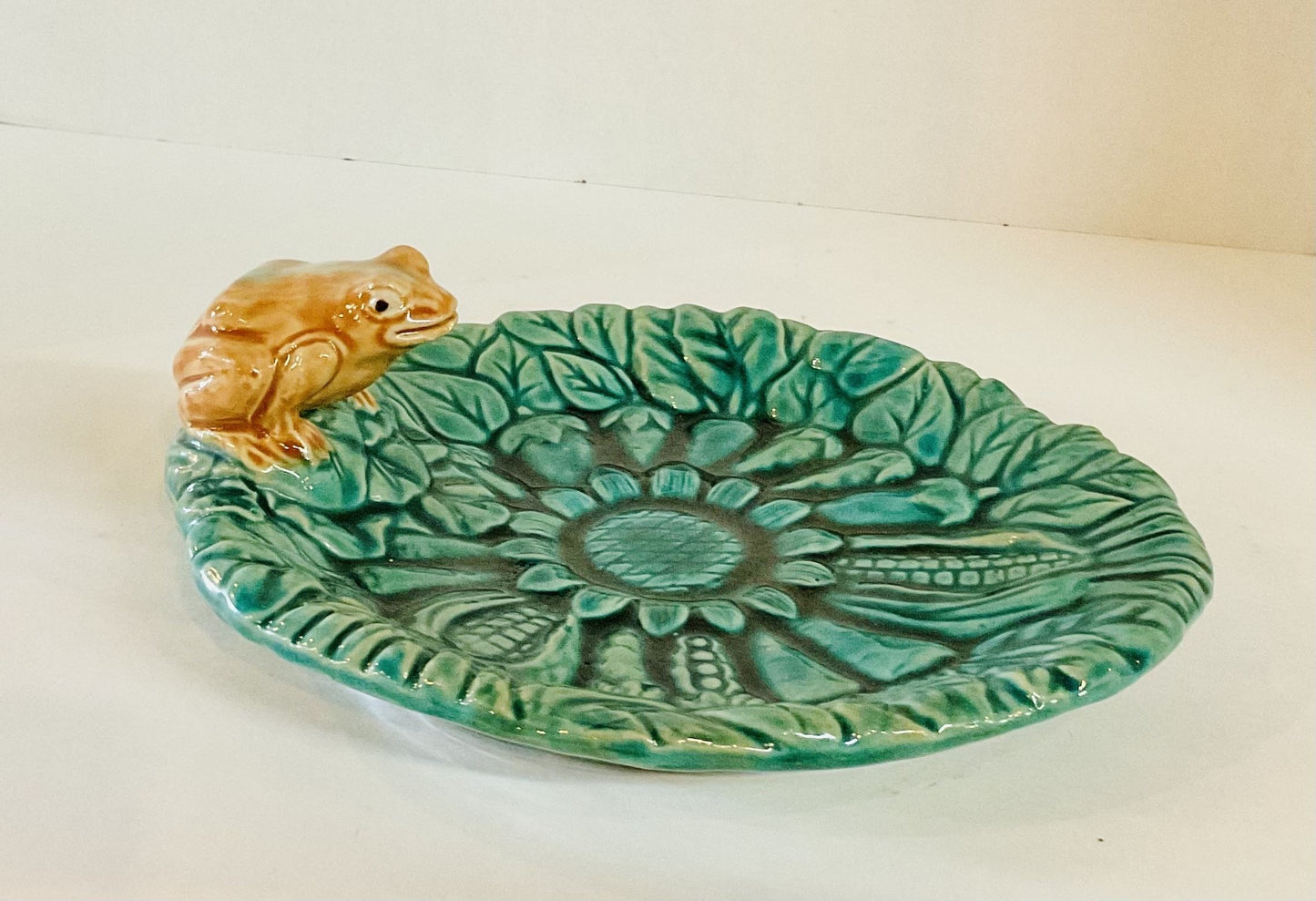 Majolica Dessert Plate