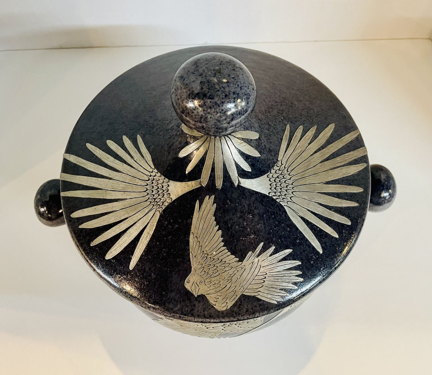 Mid Century Artisan Urn