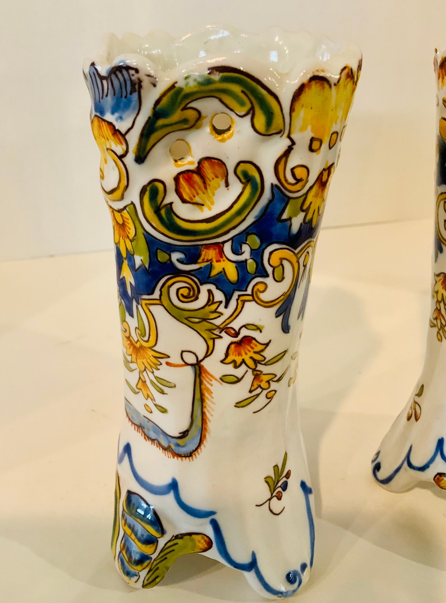Antique Rouen Vases