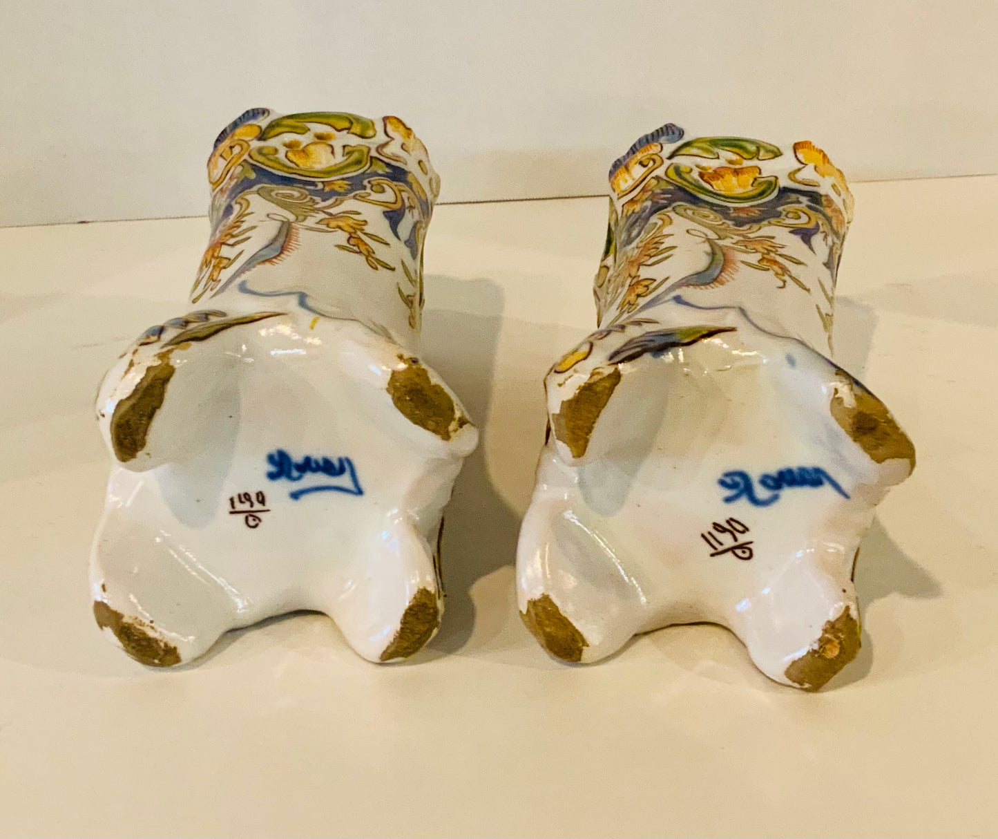 Antique Rouen Vases