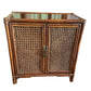 Mid Century French Designer Bamboo Cabinet