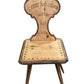 Antique German Folk Art - Mountain Area Chair