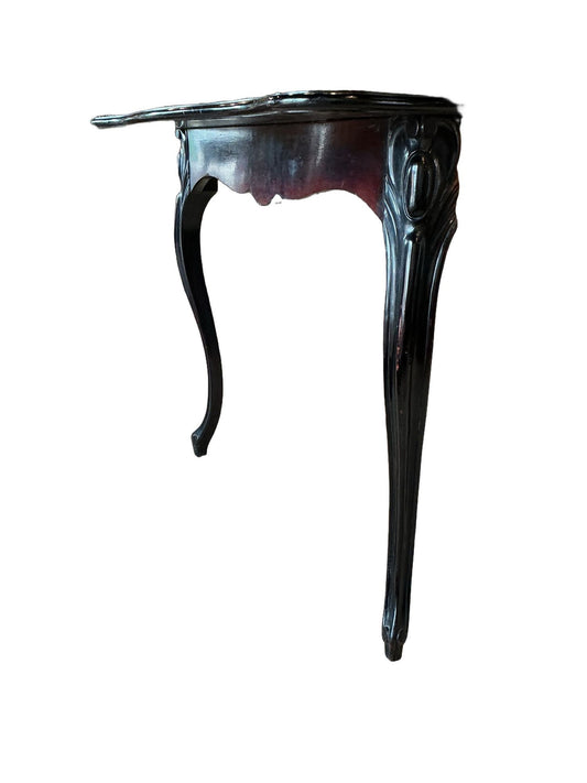 Rococo Ebonized Game Table Circa 1900