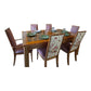Mid-century Faux Bamboo/Rattan Dining Set