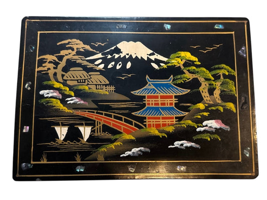 Japanese Lacquered Jewelry Box