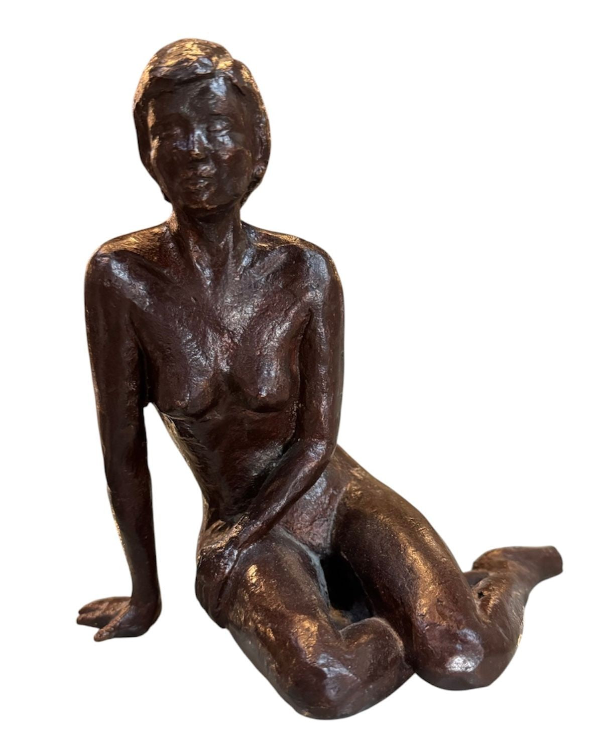 French Hand Cast Bronze Nude
