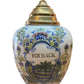 Circa 1880-1900 Polychrome Delft Toeback Jar