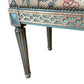 19th century Louis XVI Music bench with gilt and original tapestry