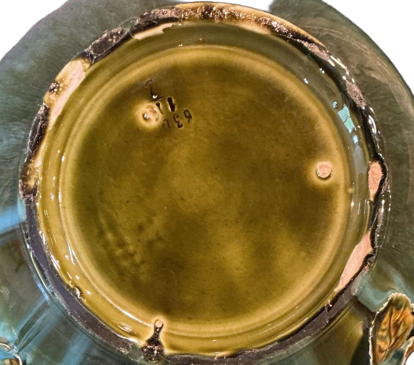 Large Majolica Jardiniere Circa 1900