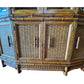 Mid-century Faux Bamboo/Rattan Dining Set