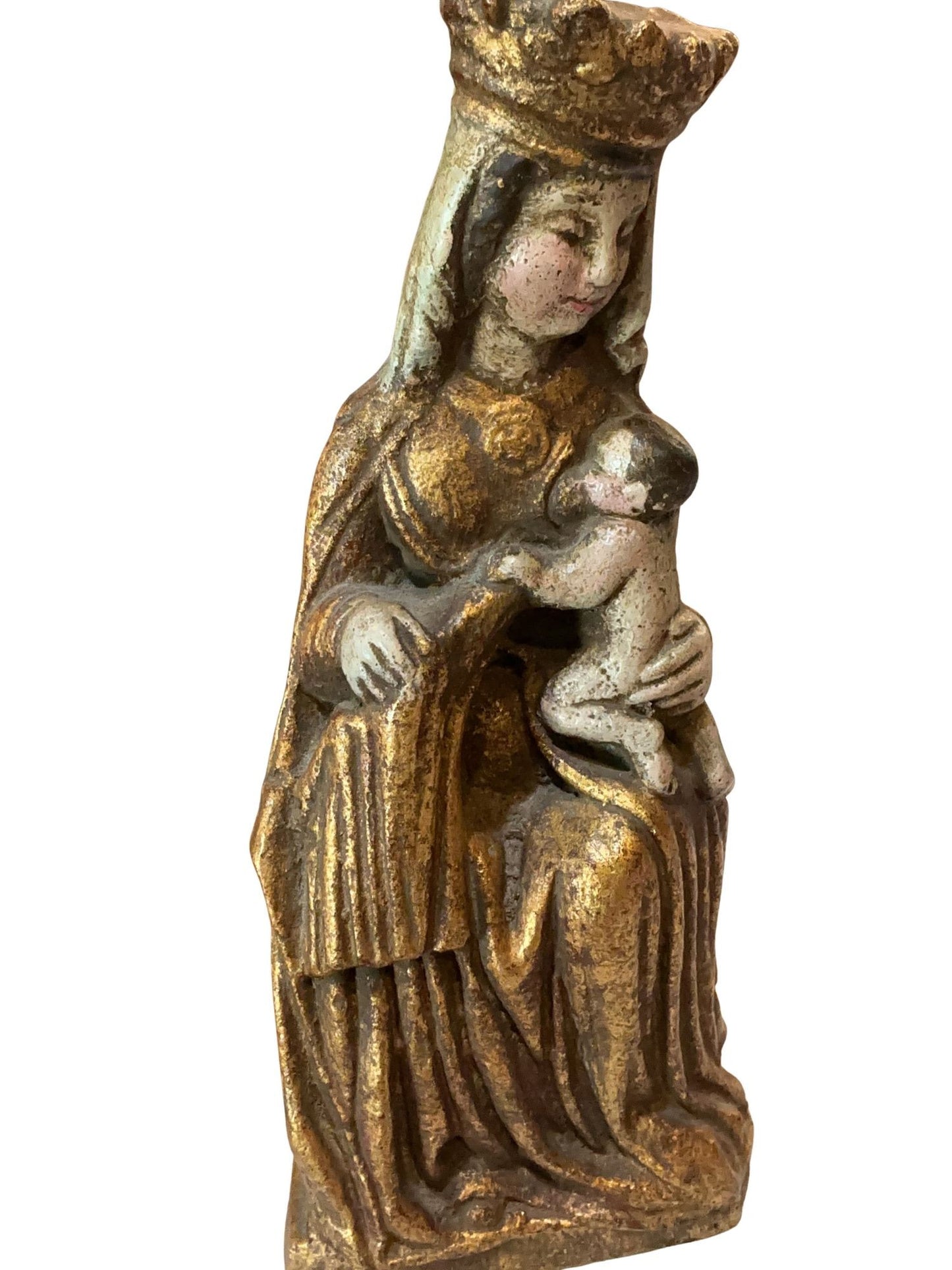 Circa 1900 Madonna and Child France