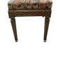 19th century Louis XVI Music bench with gilt and original tapestry