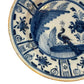 18th Century Delft Platter with Peacock