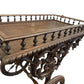 Antique Handcarved French Tea Cart, Circa 1880