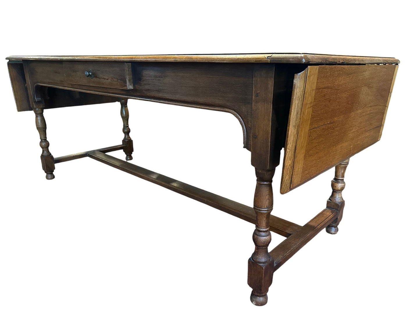 French 19th Century Desk/Table with Drop Leaves