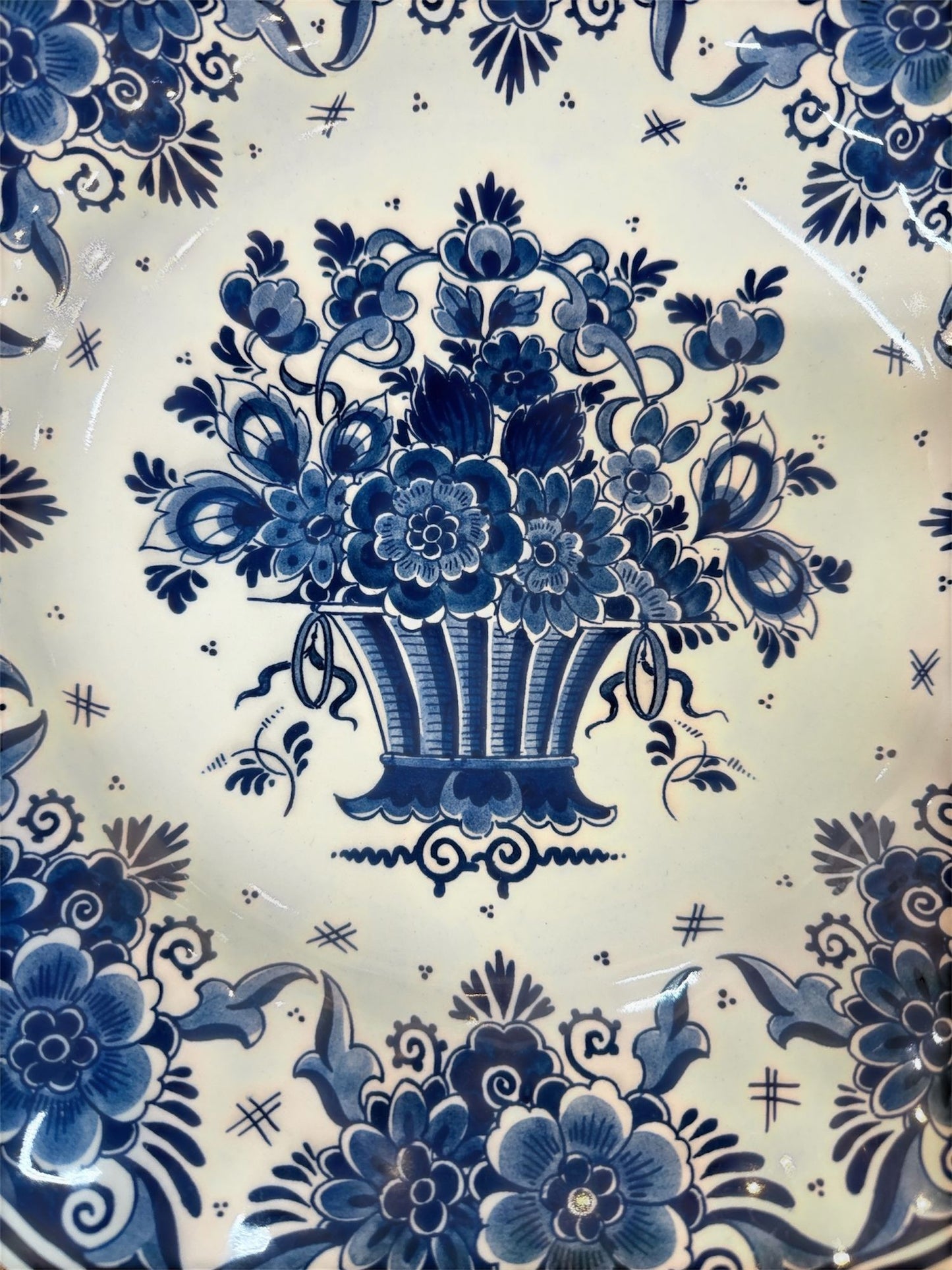 Royal Delft Hand painted Platter