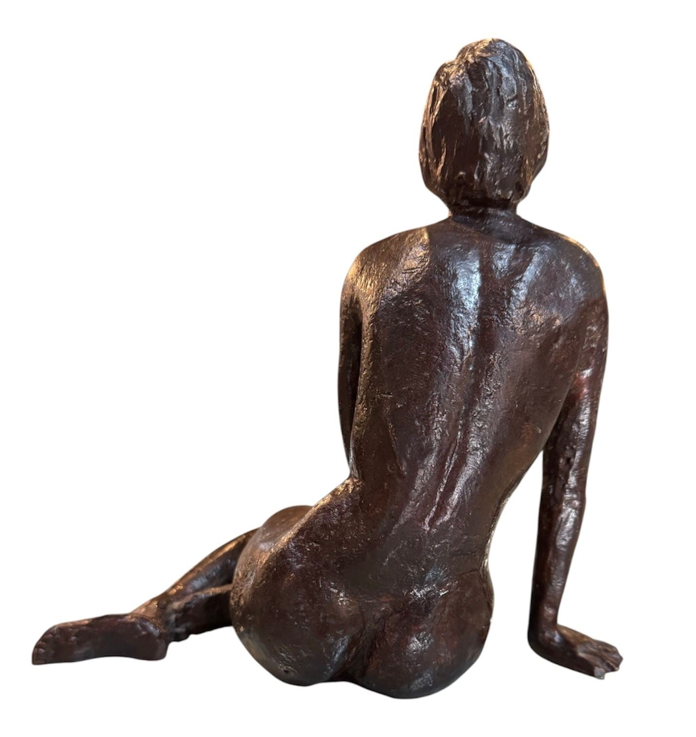 French Hand Cast Bronze Nude