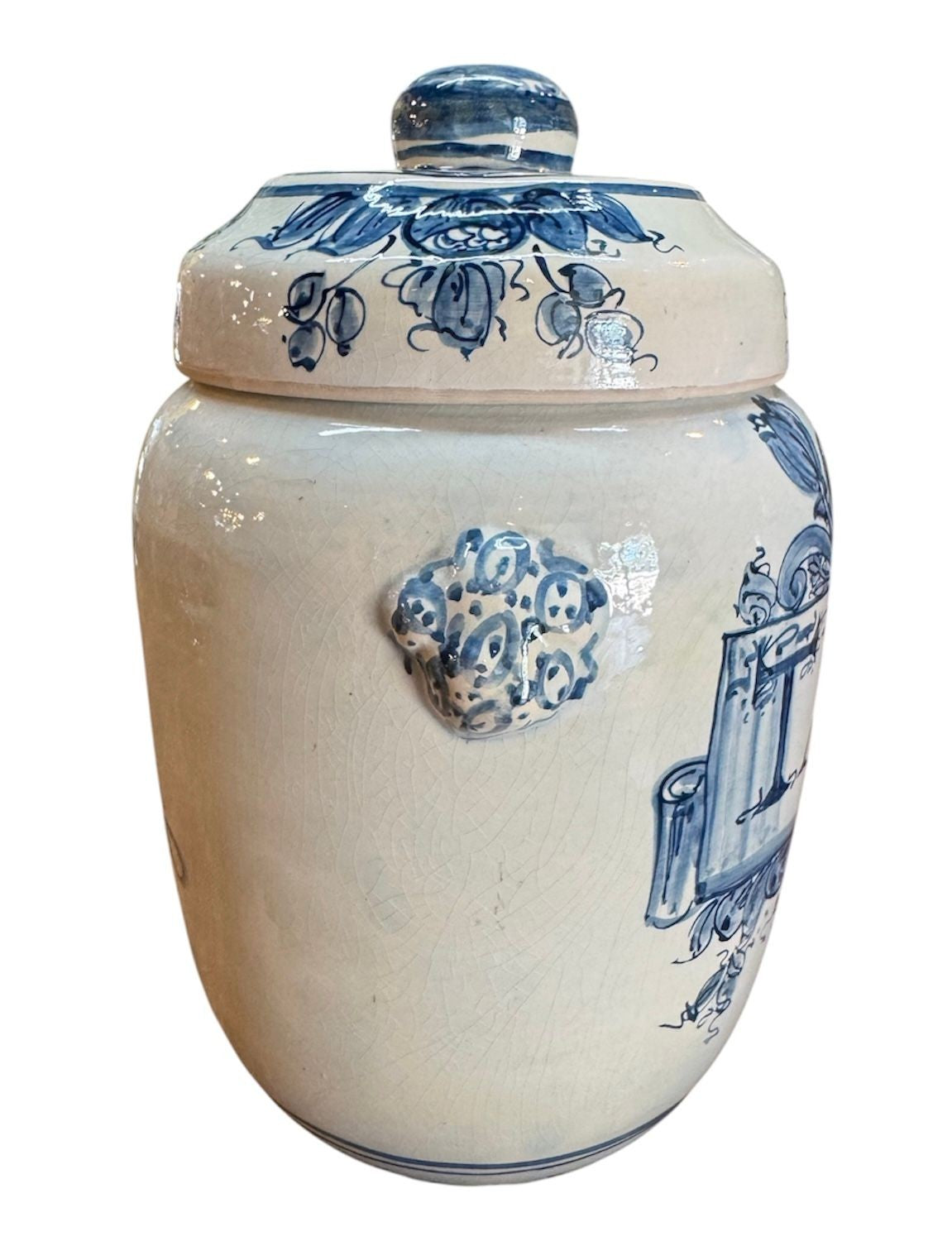 Antique Spanish Tabac Jar