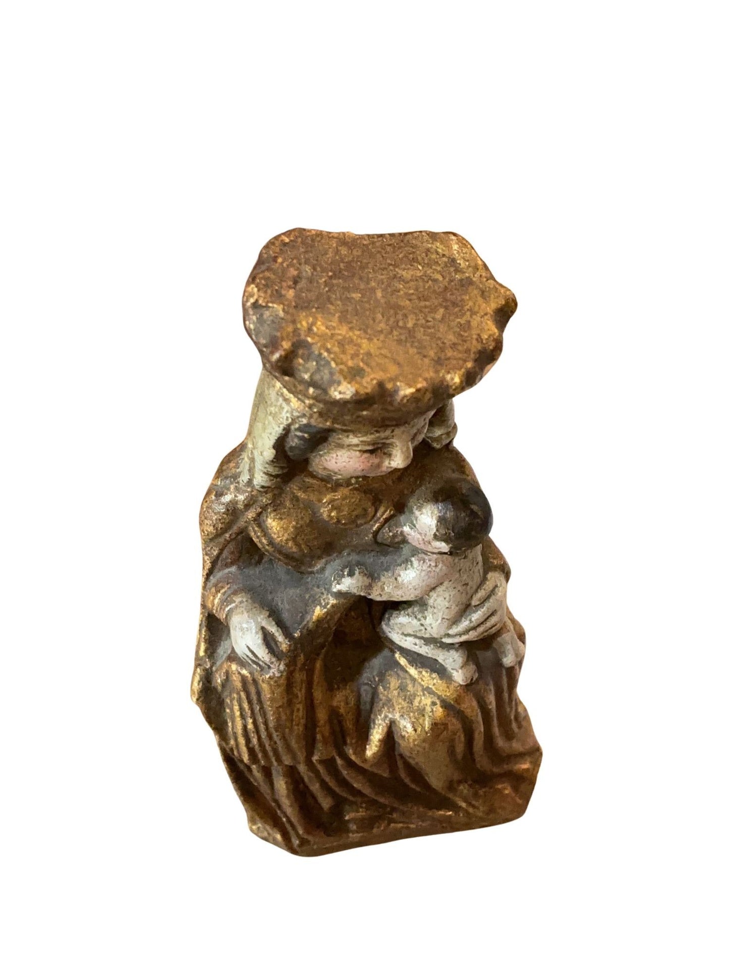 Circa 1900 Madonna and Child France