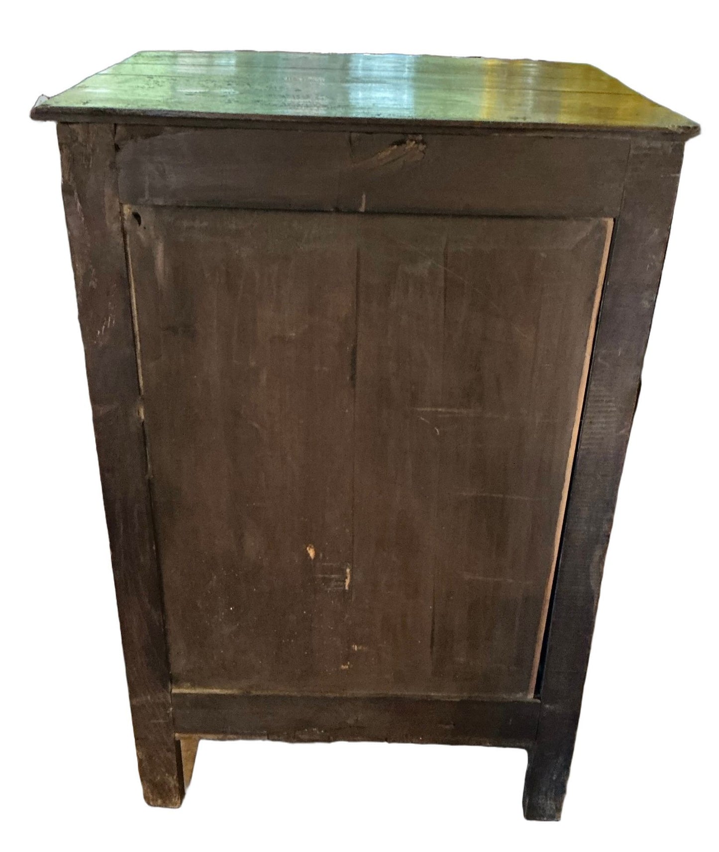 French Walnut One Door Buffet, Circa 1860-1880