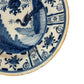 18th Century Delft Platter with Peacock