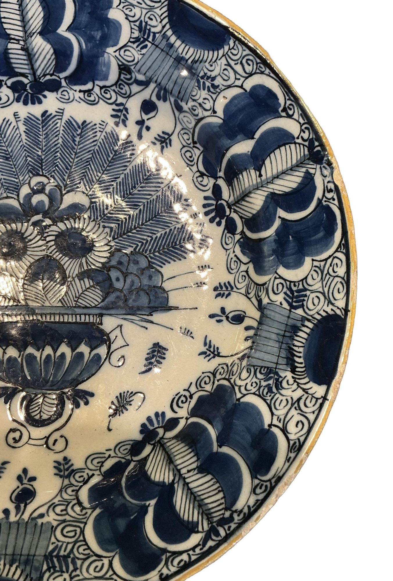 Delft “Peacock” Plate, Circa 1750’s