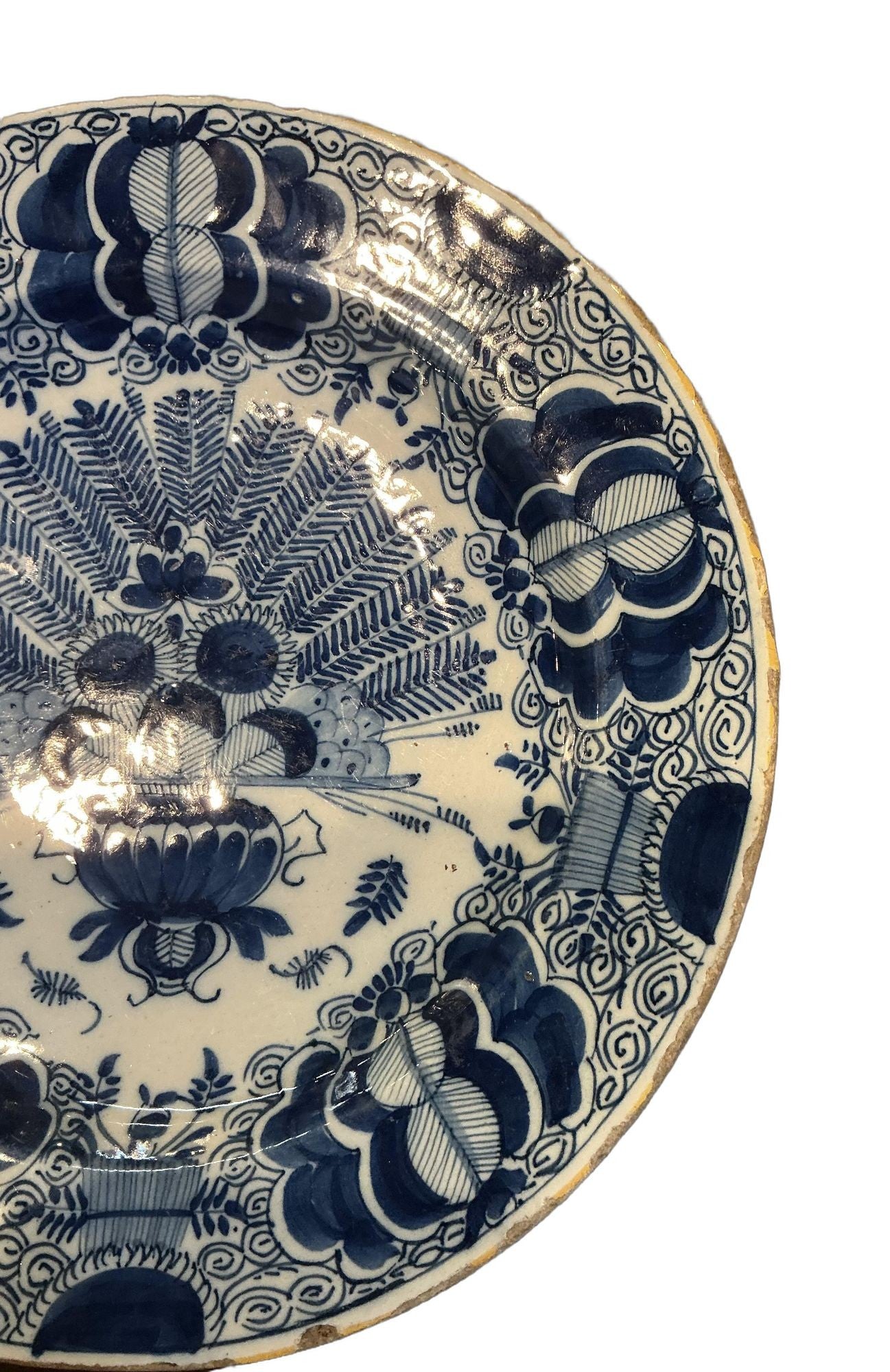 Delft “Peacock” Plate, Circa 1750’s