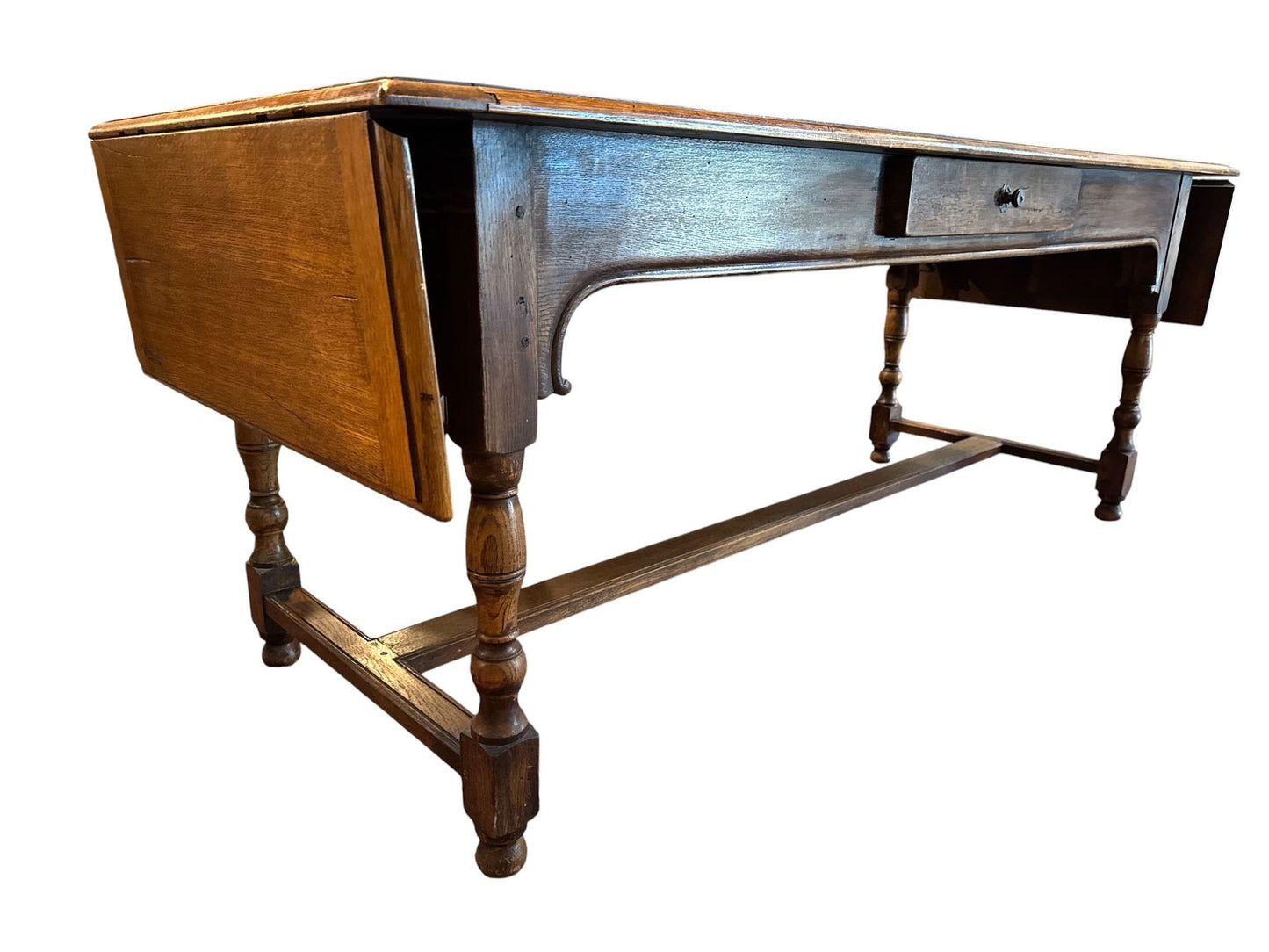French 19th Century Desk/Table with Drop Leaves