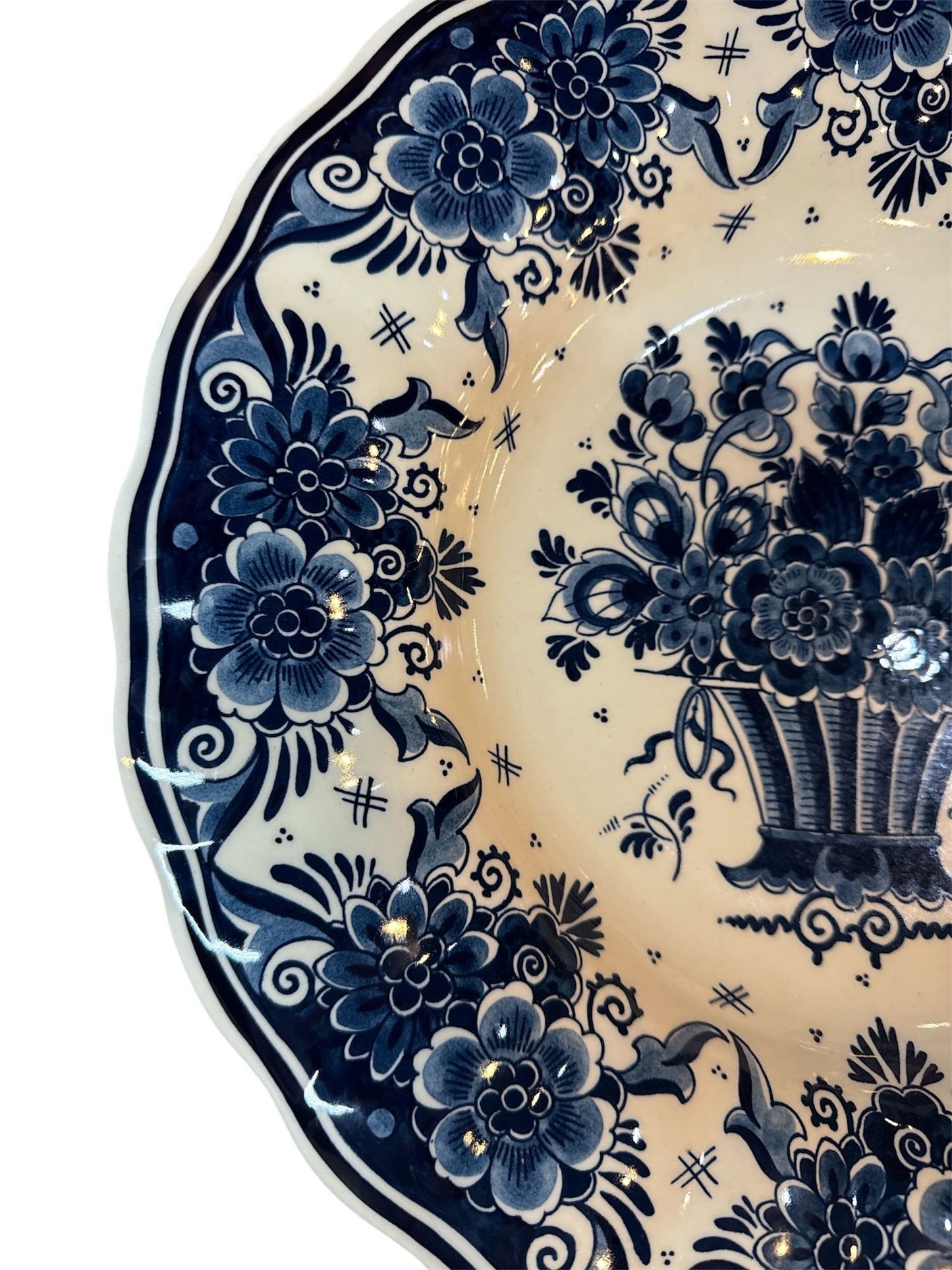 Royal Delft Hand painted Platter