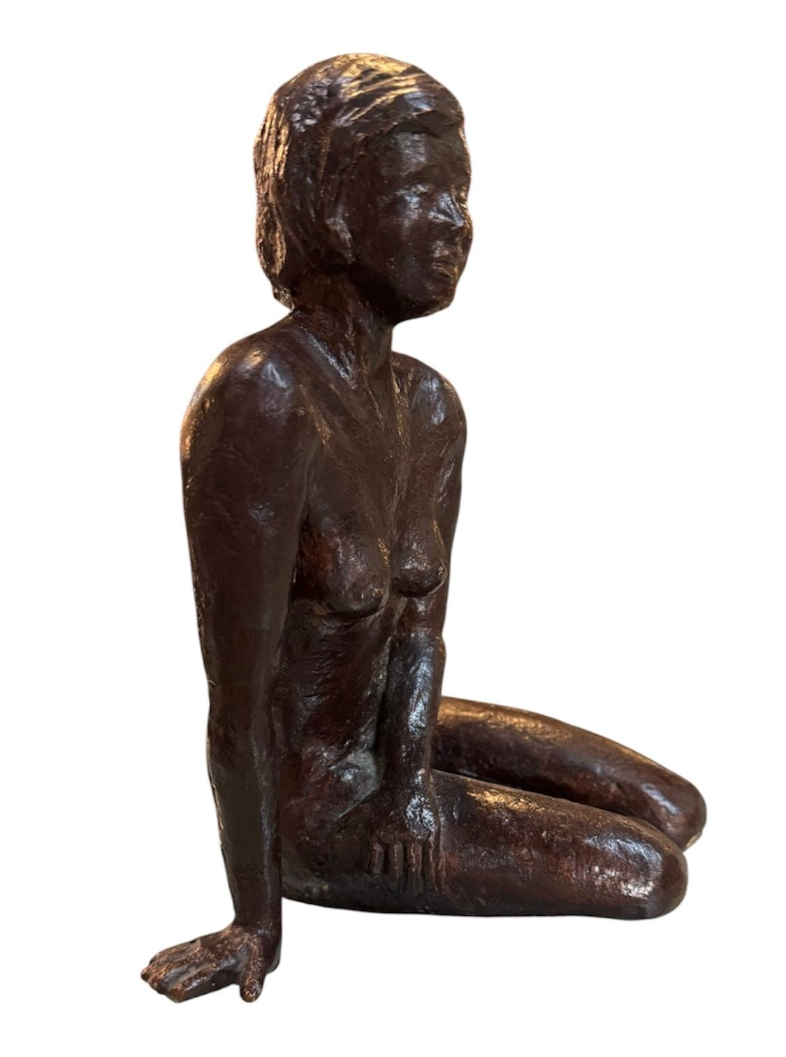 French Hand Cast Bronze Nude
