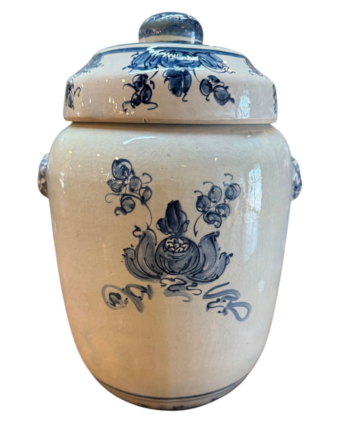 Antique Spanish Tabac Jar