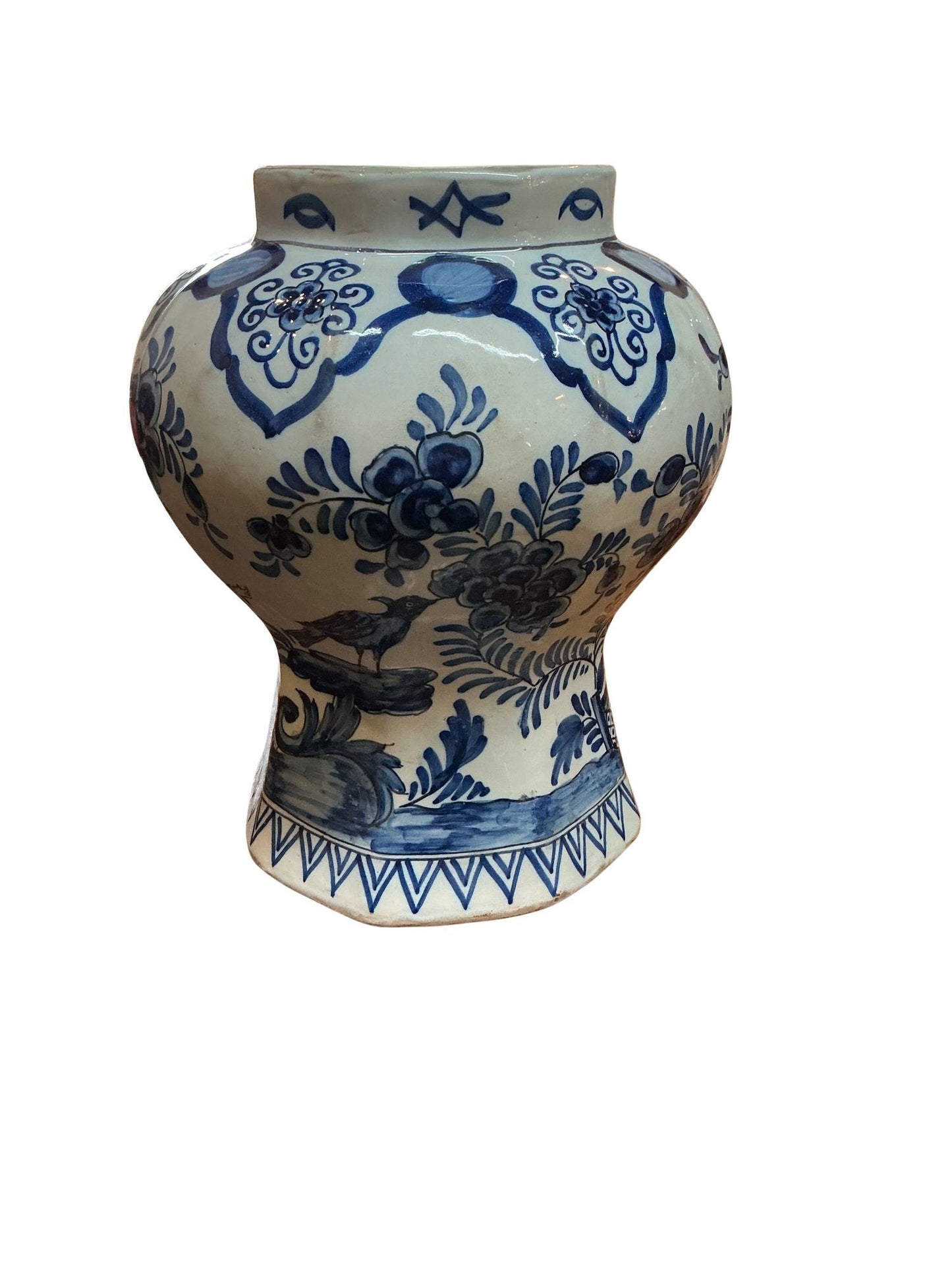 18th Century Johannes van Duijn Dutch Ceramic Vase