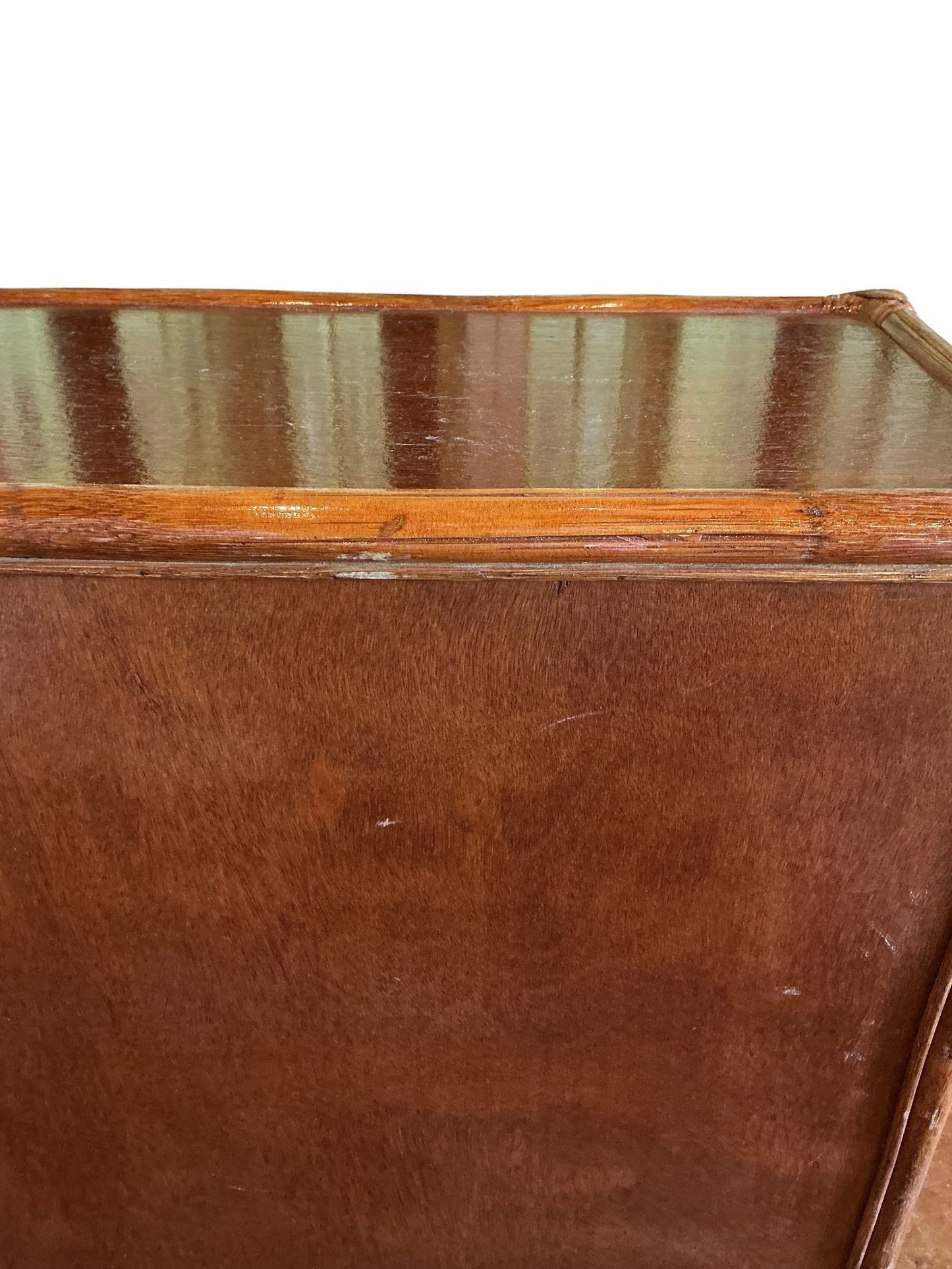 Mid Century French Designer Bamboo Cabinet