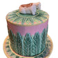 19th Century George Jones Majolica Cheese Dome