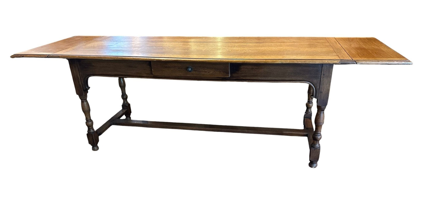French 19th Century Desk/Table with Drop Leaves