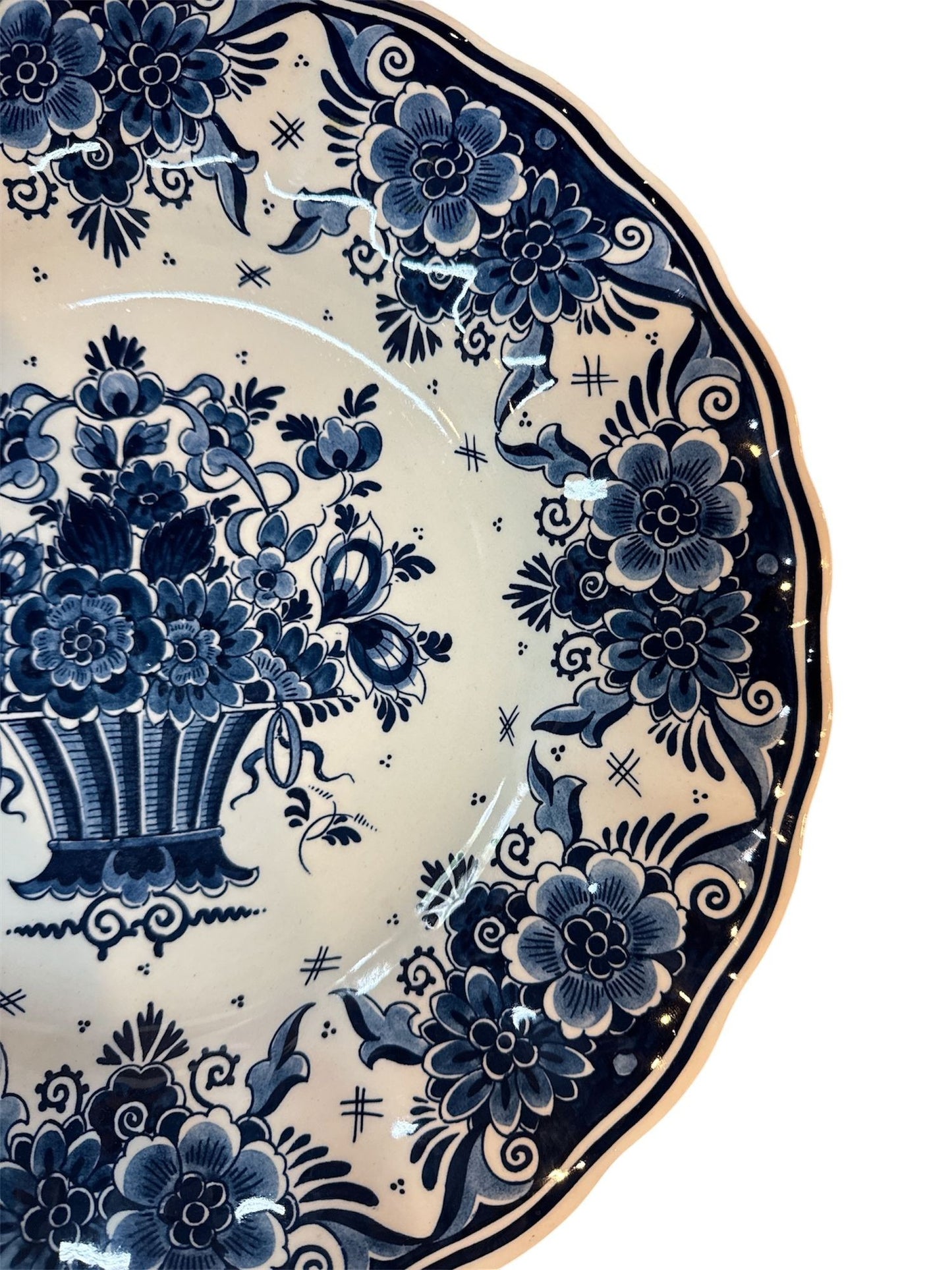 Royal Delft Hand painted Platter