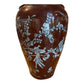 20th Century Asian Laquer and Mother of Pearl Inlay Vase