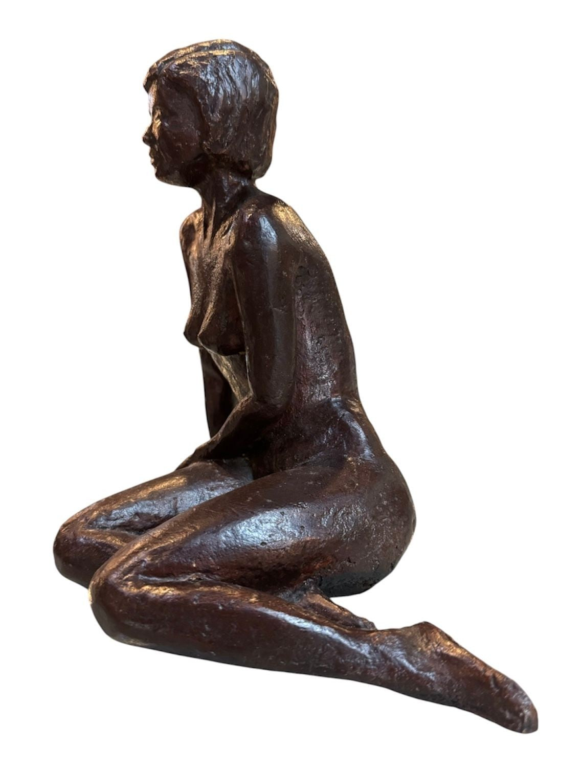 French Hand Cast Bronze Nude