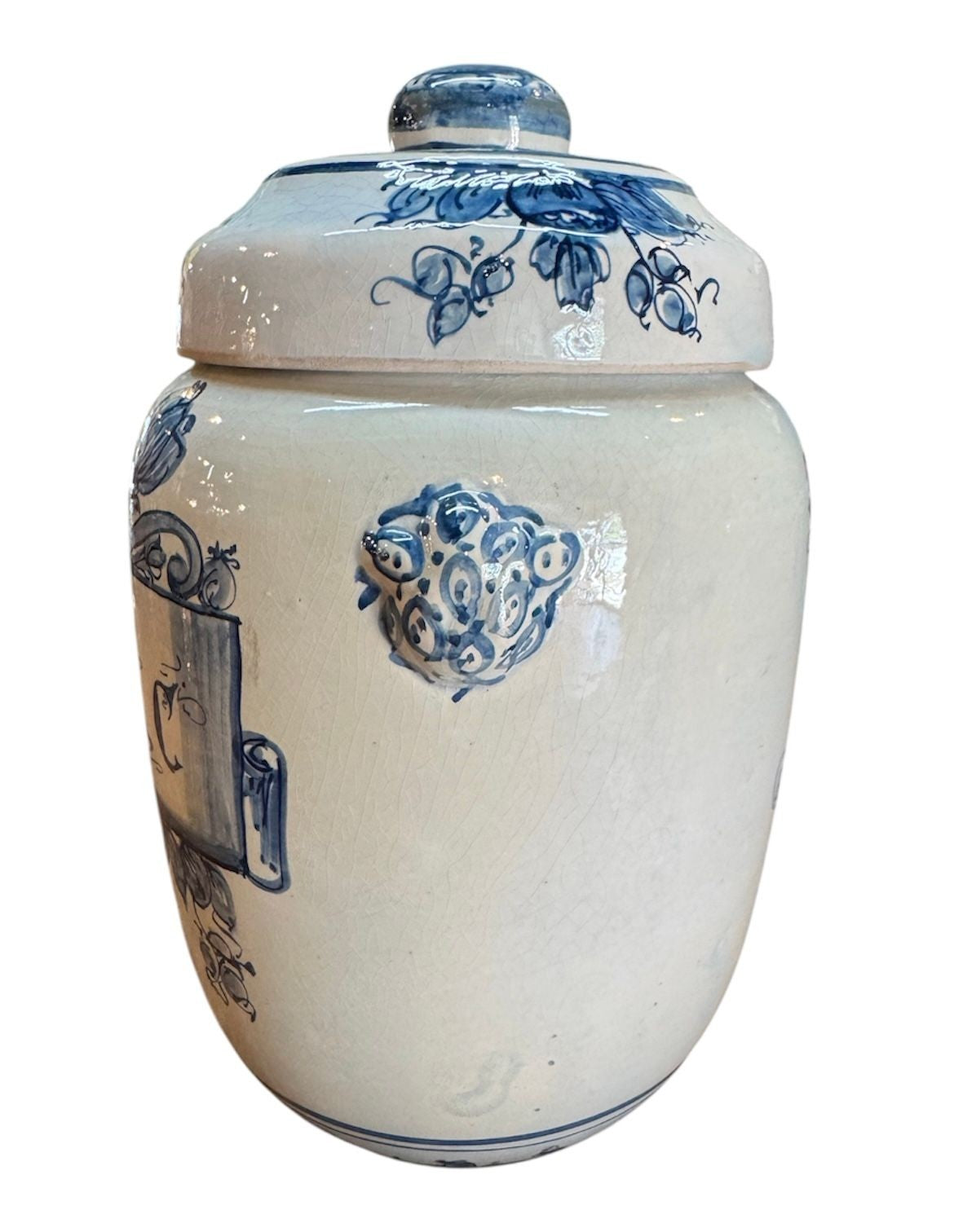 Antique Spanish Tabac Jar